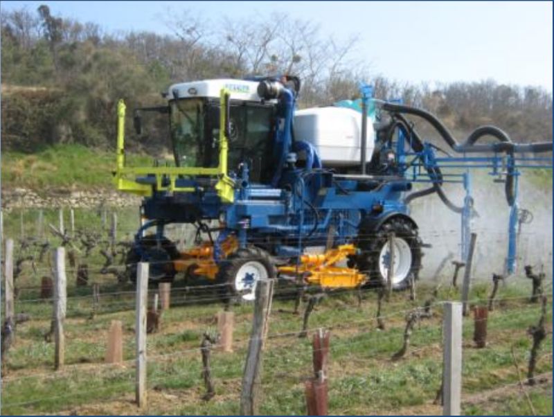 Jupiter 140 vv ms m  - tracteur enjambeur - frema - à transmission hydrostatique 4 roues motrices_2