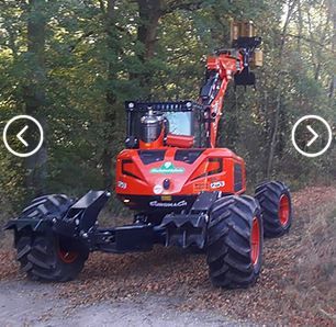 R1253 Big Foot Forester - Pelle araignée compacte, moteur John Deere 173 Hp, hydraulique performant_2