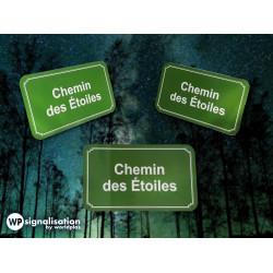 Plaque de rue - Aluminium ou Thermoplastique - WP Signalisation_2