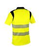 Polo haute visibilité jaune et bleu - 55% coton / 45% polyester - 170 g/m2 - Bandes rétro-réfléchissantes segmentées_2
