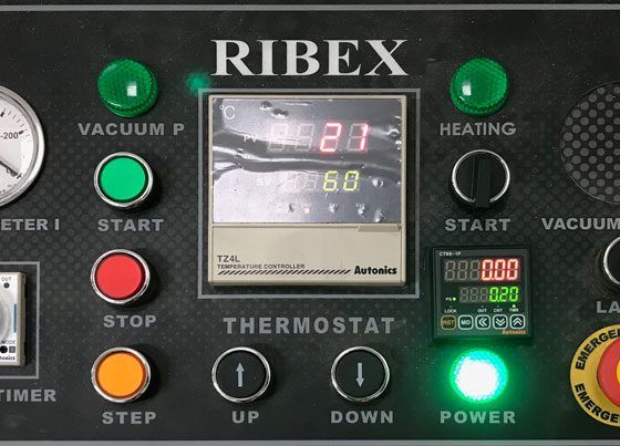 Robo vertical - four de thermoformage - robo vertical - poids total de la machine : 1500 kg_2