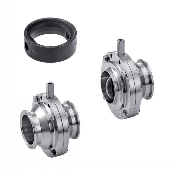 Accessoires pour vannes papillon, comme poignée et actionneur