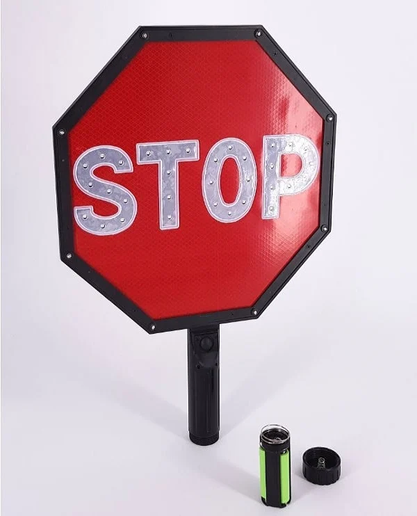 Panneau STOP lumineux sorties Ecoles_2