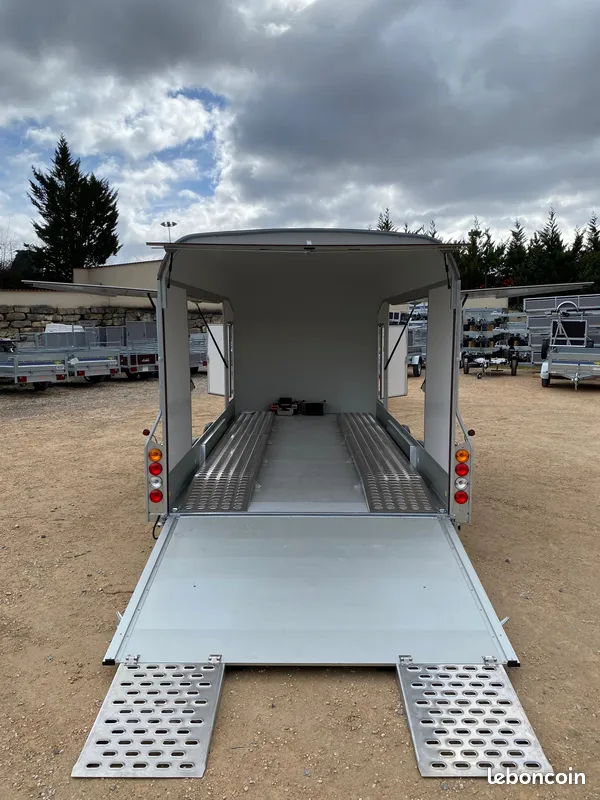 Remorque porte voiture carrossé - Roadster 1000 - Debon_2