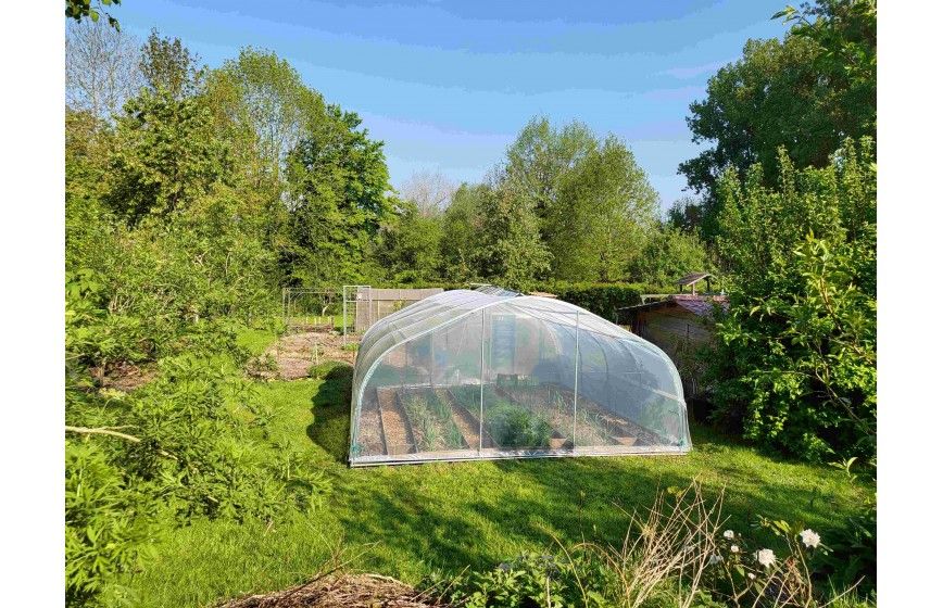 Serre de jardin avec un pied droit de 1,20m - 5ème SAISON_3