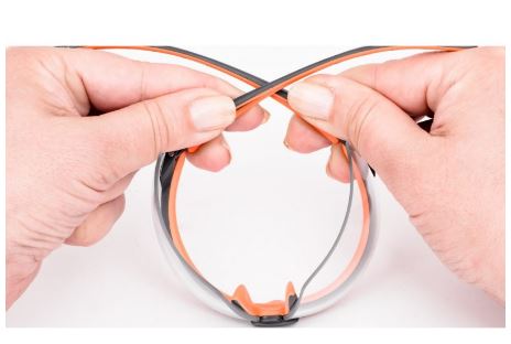 Lunette de protection Flexor Plus - LUN0006 - Design sportif et haute résistance aux chocs_2