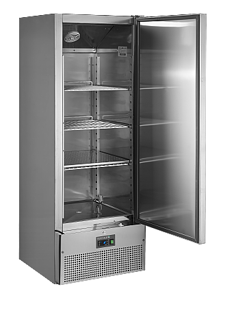 Armoire refrigérée positive - 429 L - Tout Inox 304 - Sur roulettes | Tefcold - RK500_2