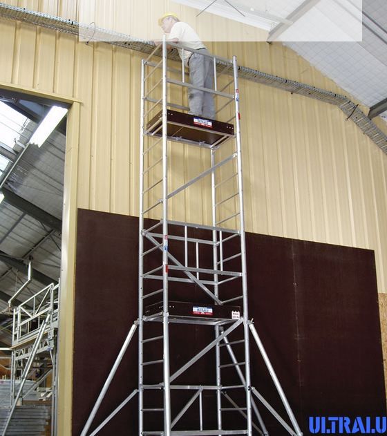 M-max échafaudage - ultralu - hauteur travail maxi. 3.00 m à 7.00 m_2