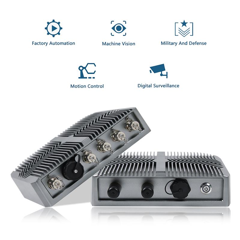 PC industriel fanless étanche - Monolith-6000PB - Intel® i5-6200U - IP67/IP69K - Aluminium_2