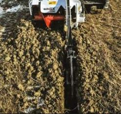 Trancheuse à chaîne pour chargeuses compactes - Profondeur de coupe max. 900 mm - CHD 90S_2