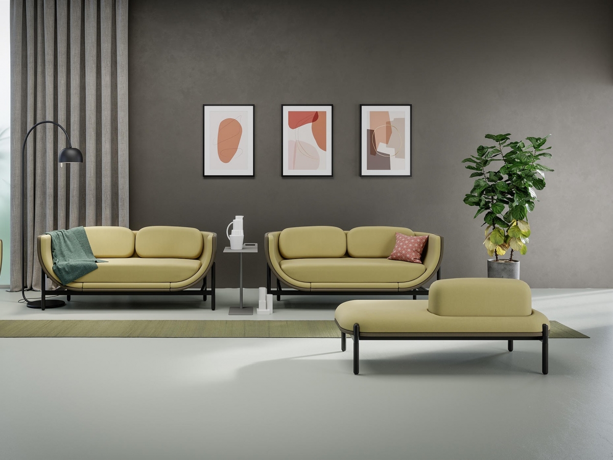 Canapé d'accueil contemporain - Design iconique - CAPSULE - German Design Award 2020_2