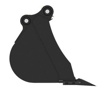 Godet d'excavation-mini-pelle - caterpillar finance france - 260 mm (10 in) - poids 50.9 kg_2