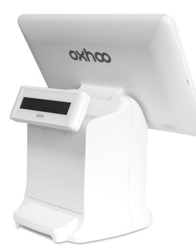 Zeo - Terminal de point de vente OXHOO avec imprimante intégrée amovible et écran 14’’ Wide 16/9 LED - Noir ou Blanc_2