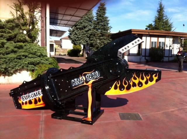 Cisaille de démolition hydraulique Euromec - KNA - 1220 Tonnes pour pelles de 35 Tonnes_2