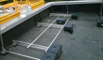 Garde-corps autoportant - Main courante Ø 35mm - Poteaux ovales 55x20x3 - Options personnalisables_2