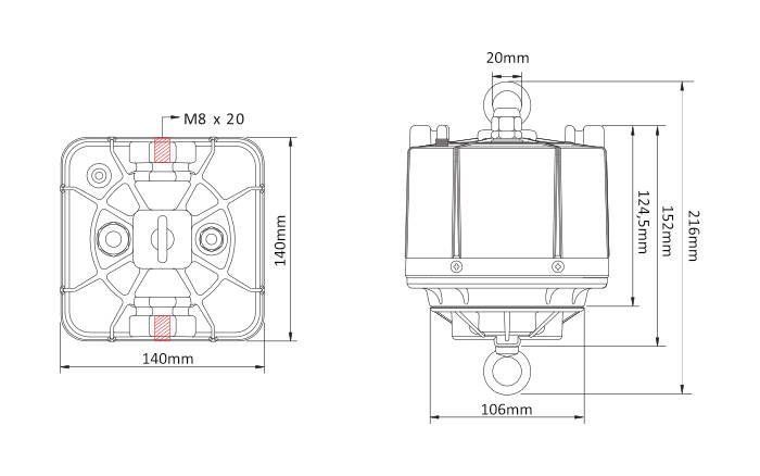 Treuil pour luminaire | Gamme Compacte (>15kg)_2