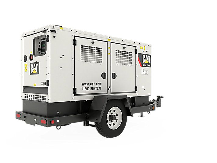 Xq60 48 kw groupes électrogènes industriel mobile de location - caterpillar - puissance principale 47,5 kwe (60 kva)_2