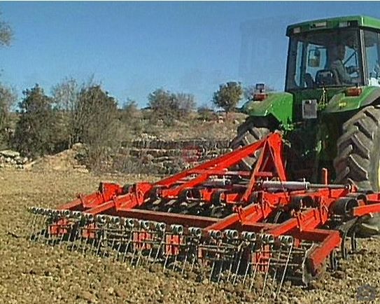 Cultivateur agricole SEGUÉS CBF - vibroculteur - largeur de travail 2150 à 5900 mm - dents Vibro-Flex Kongskilde_2