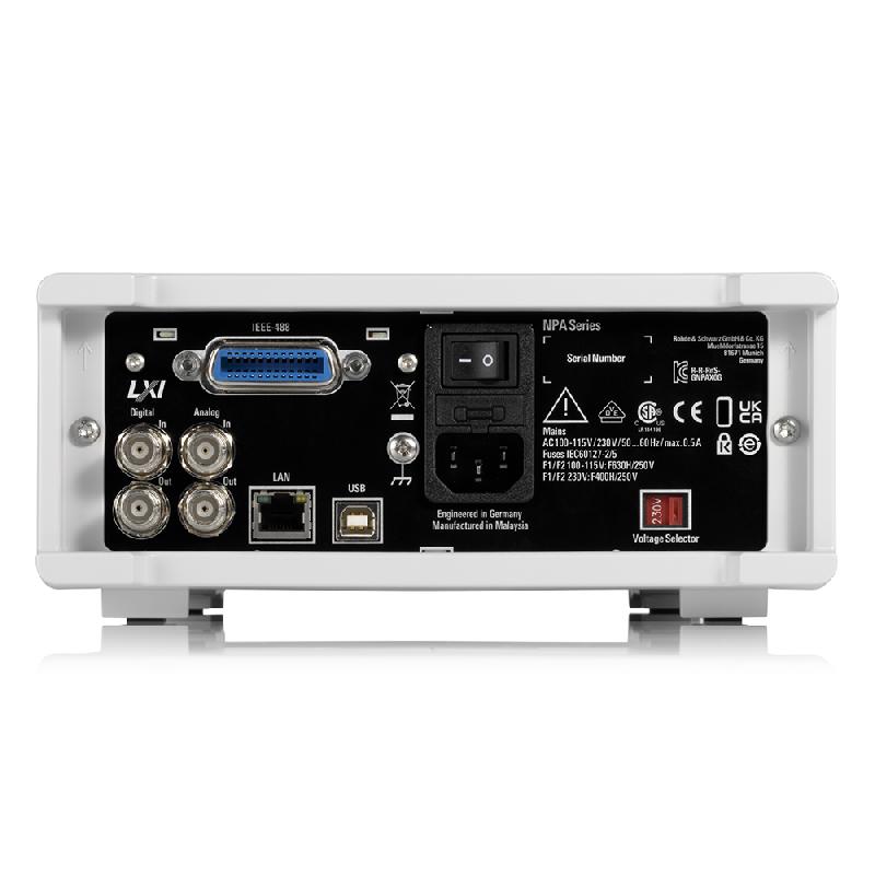NPA501-G | Analyseur de puissances et harmoniques DC à 100 kHz - fonctions étendues, interfaces USB, Ethernet, GPIB - Rohde & Schwarz_2