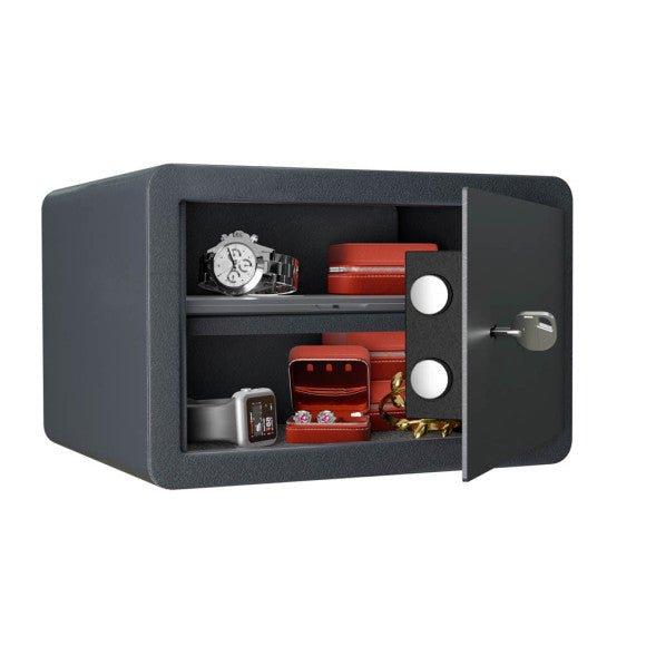 Coffre fort de sécurité - serrure à clé - hartmann essential security hes 10_2