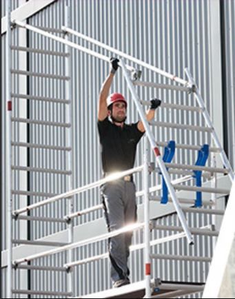 Échafaudage professionnel pour murs et plafonds