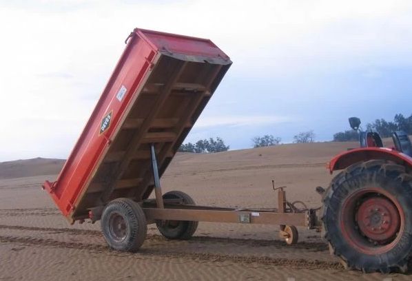 Gv 40 br benne agricole à ridelles démontables - devès - charge 4 t_2
