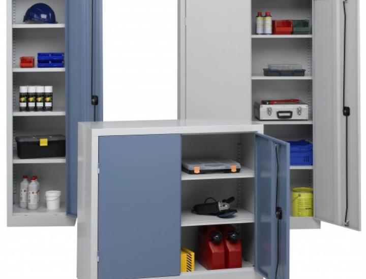 Rangement bureau professionnel serie à portes battantes - ref : 484034_2