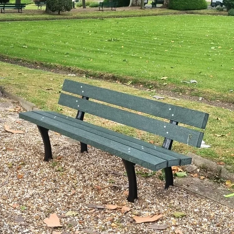 Banc GLASGOW plastique recyclé_2