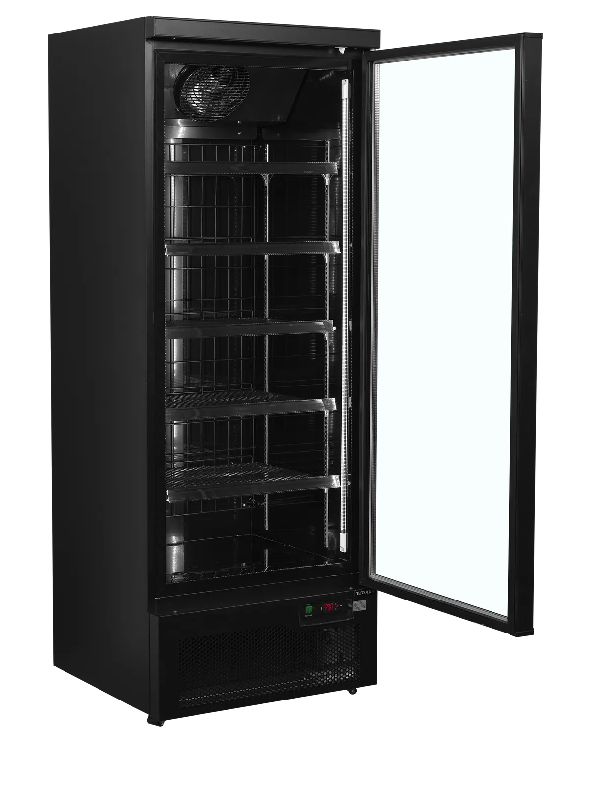 Congélateur vertical vitré Atom Maxi F1DBB (560 / 390L) Noir TEFCOLD_2
