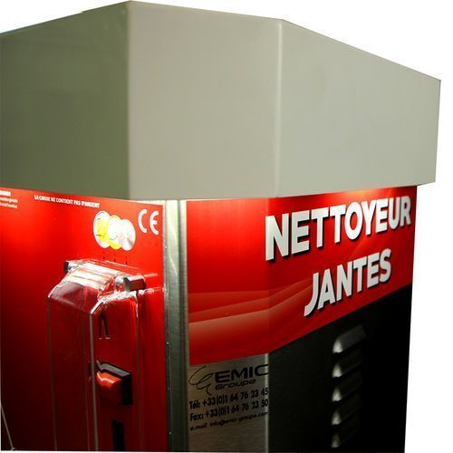 Nettoyeur jantes NET 2 pistes pour station de lavage - pulvérisation basse pression et options de paiement sans contact_2