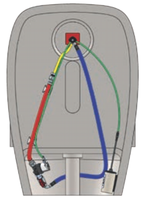 Urinoir céramique hybride avec rinçage hygiénique programmable - magic hybride_2