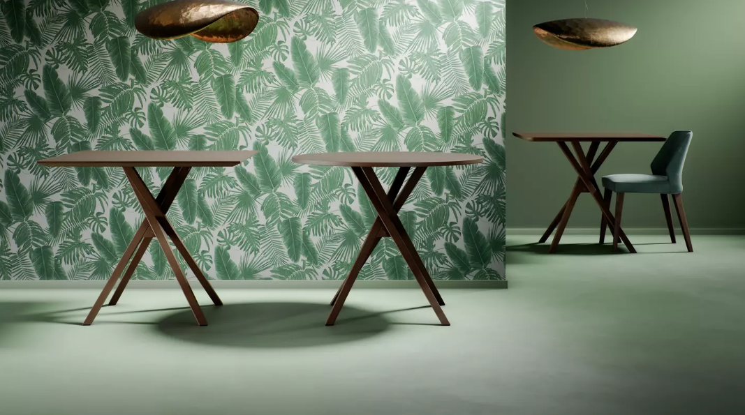 Table de restaurant élégante et robuste pour espaces modernes_2