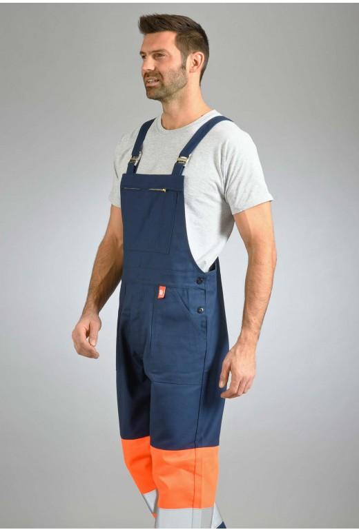 Cotte haute visibilité Visio 10 - Réf. 42001 - Norme EN ISO 20471 Classe 2 - Multipoches et bandes rétroréfléchissantes_2