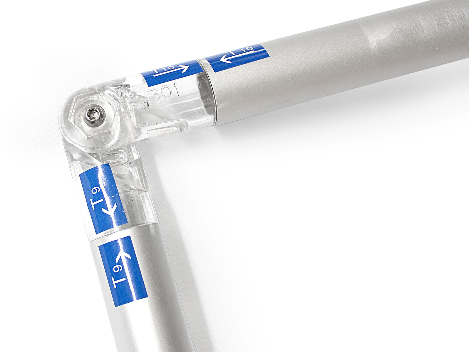 Enseigne suspendue triptyque - 3 m_2