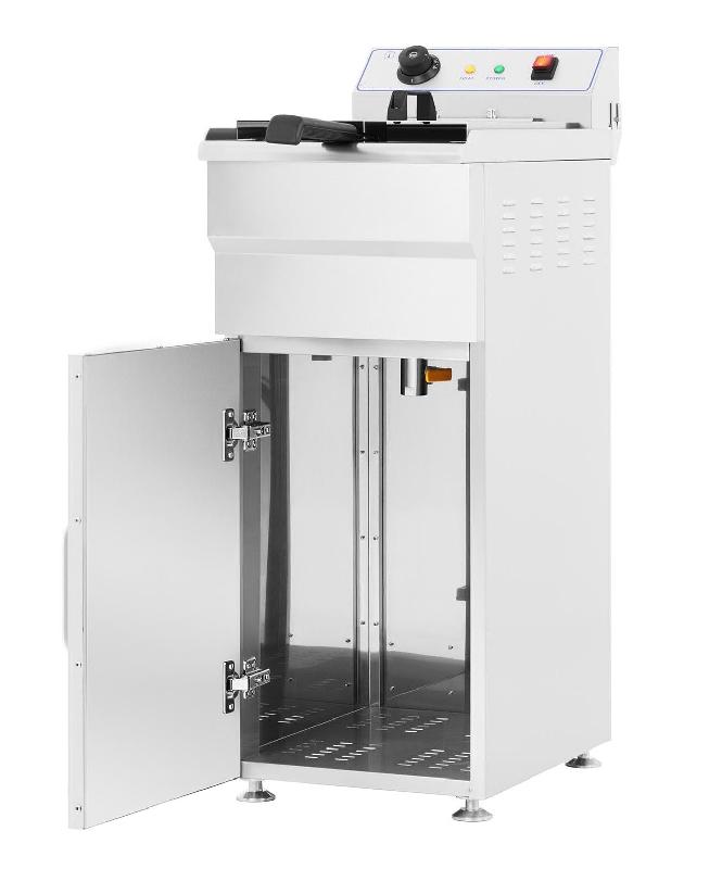 Friteuse professionnelle électrique 16 litres  sur meuble (400 v)_2