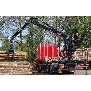 Loglift 118S - Grue forestière robuste Hiab avec extensions hydrauliques de 7,9 m à 10,1 m et capacité de 12,0 tm_2