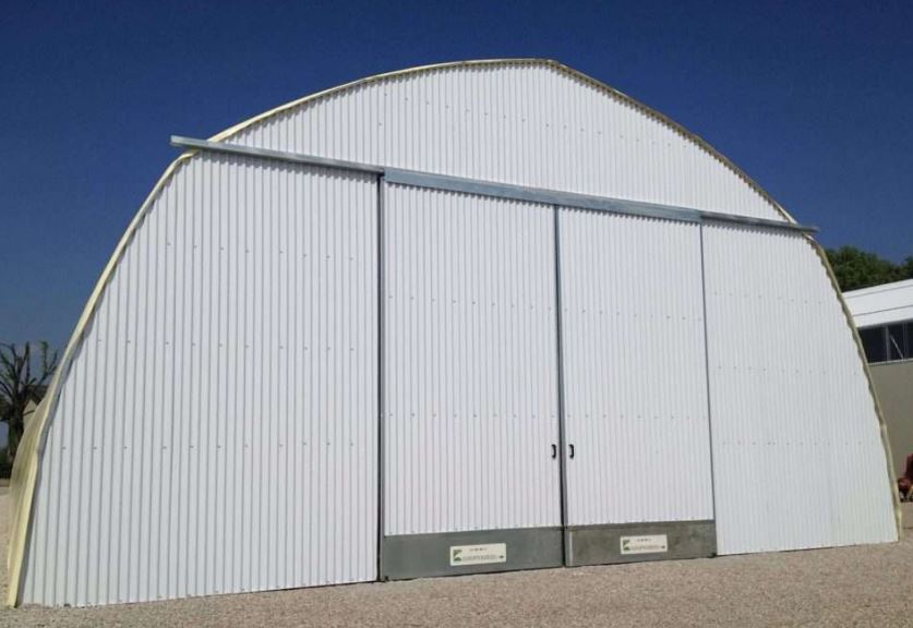 Tunnel de stockage à travée unique  idéal pour le rangement du fourrage et des équipements agricoles - Storeart_2