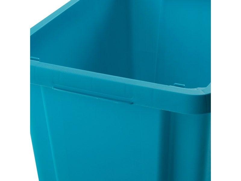 Boîte de conditionnement en polypropylène blanche - 16L - 39 x 29 x 20 cm - Superposable_2