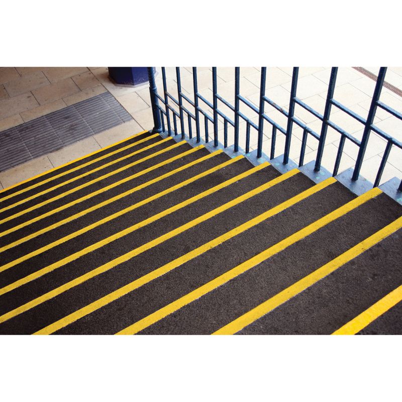 Couvre-marches antidérapant XL, idéal pour sécuriser vos escaliers - 345 x 55 mm - Référence SDFR185_2