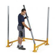 Station de remplissage pour big-bags compatible avec transpalette et palettes standard