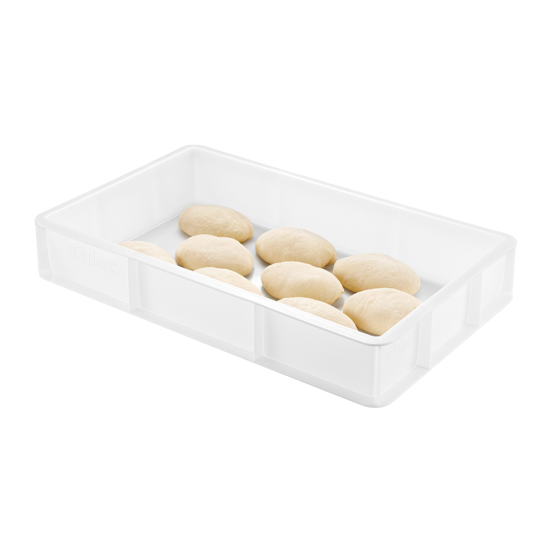 Bac à pâtons 530x325x90mm GN1/1 blanc Gilac_2
