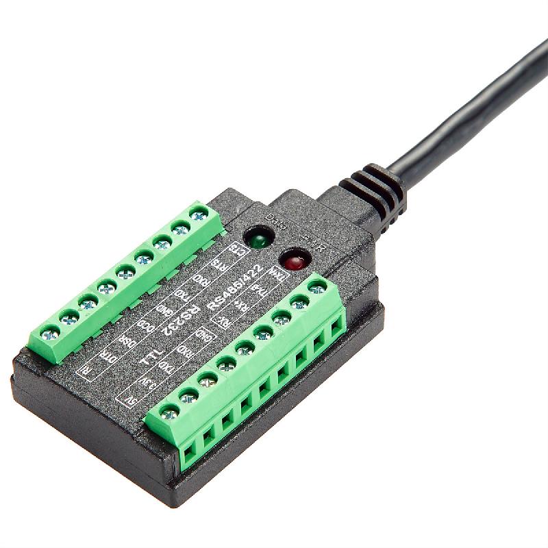 EXSYS EX-13003 Câble USB vers série 1S RS-232/422/485/TTL, bloc terminal, 1.0 m (chipset FTDI)_2