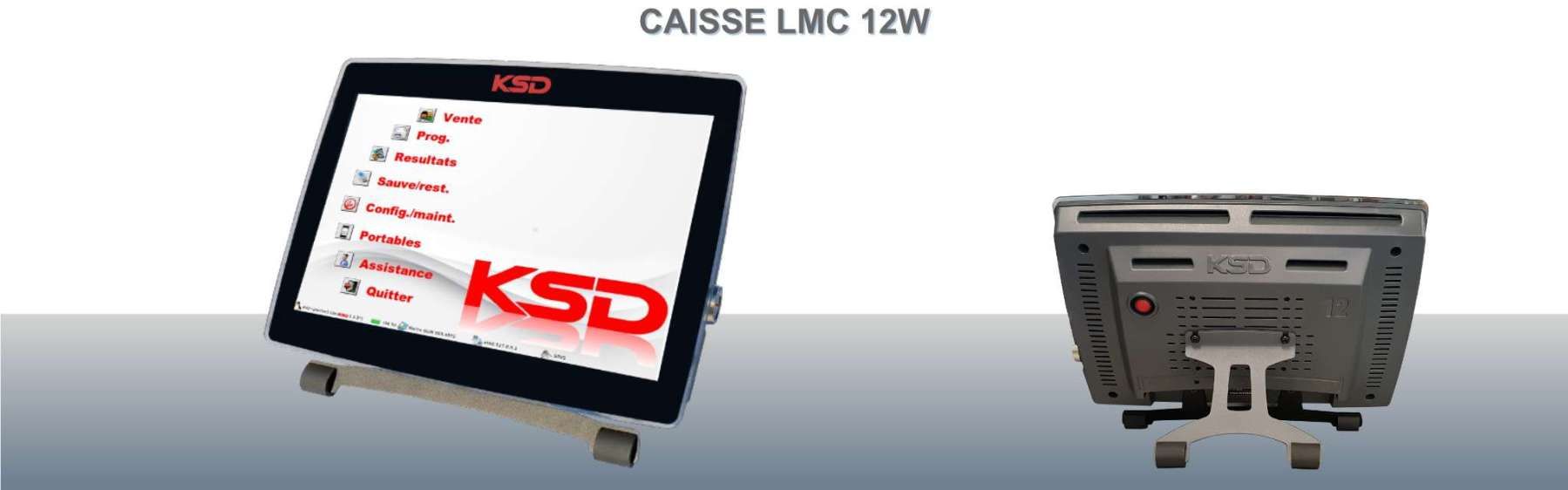 Lmc 12w - caisse enregistreuse tactile - ksd dmbe - 12