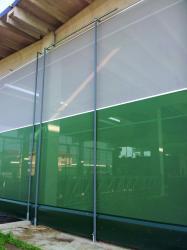 Pare-vent système A - Agriest - enroulement supérieur - protection stabulations et bâtiments_2