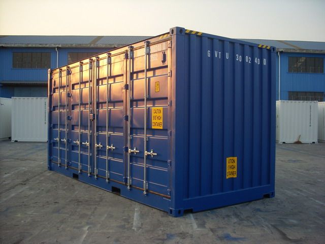 Conteneur maritime 20 pieds Open Side - Neuf - Étanche, solide, prêt pour le transport - Disponible à Marseille, Fos sur Mer, Le Havre, Barcelone et Bilbao_2