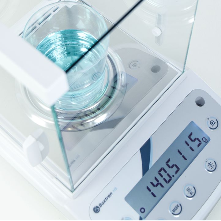HS - Balance analytique Baxtran Giropes - Haute précision 0,1 mg avec écran LCD et étalonnage interne_2