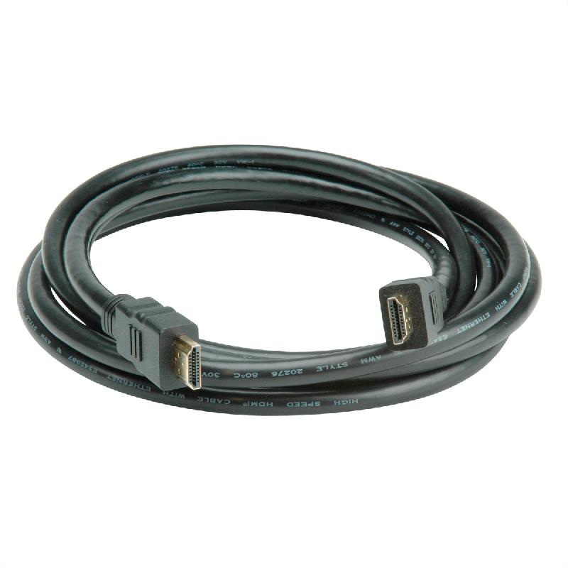 VALUE Câble HDMI 8K avec Ethernet, M/M, noir, 5 m_2