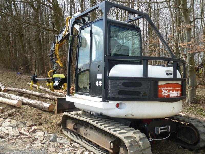 AFM 400s - Tête d'abattage télescopique multifonctionnelle - AFM Forest - Ouverture max. couteaux 360 mm_2