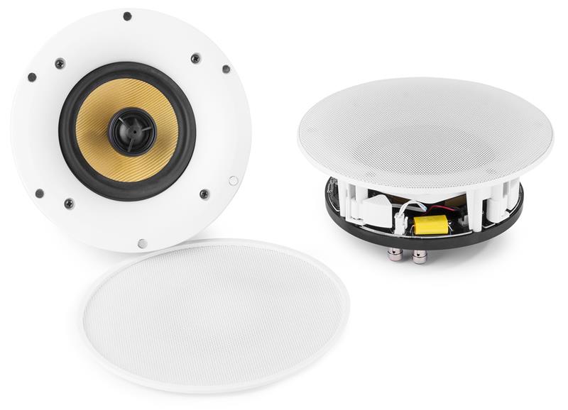 Paire d'enceintes de plafond amplifiées - Bluetooth, WiFi, 100 Watts - WCS50_2