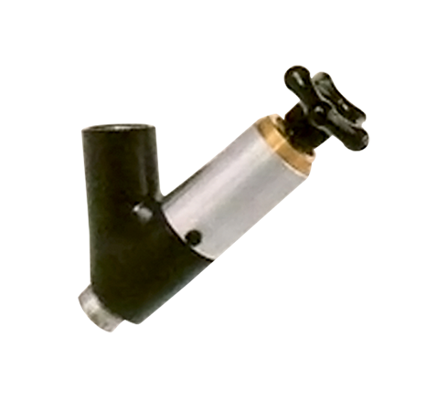 Dispositif de réglage avec coupure d'air pour abrasifs